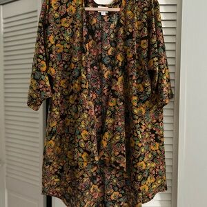 LuLaRoe Multicolor Paisley Top